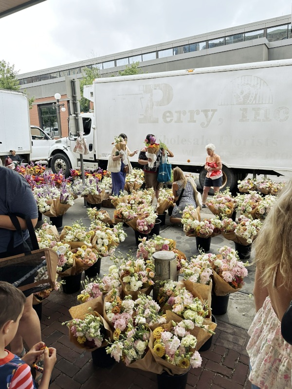 Flowers in St. Paul Farmers' Market - July 19th, 2025